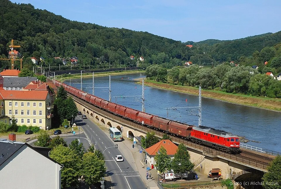 Schienenfahrzeug und Bahninfrastruktur – Symbolfoto zu „Fahrzeugleasing für Beschäftigte“.
