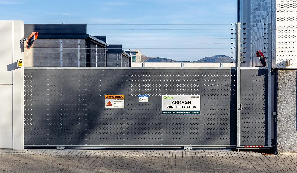 Umspannanlage – Symbolfoto zu „Gasversorgung großer öffentlicher Liegenschaften“.